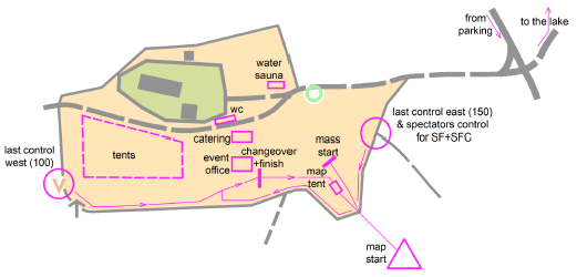 Plánek shromažďiště